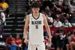 杨瀚森轰进2记三分🎯开拓者队记大秀中文：他正在升温！🤣