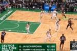 里程碑！杰伦&middot;布朗生涯总得分超越海因索恩 排名队史第13位